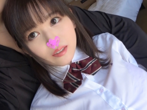 【巨乳制服美少女の淫らな喘ぎ】『ダメ…そんなに…』清楚な顔した激カワ美少女が制服姿でおっぱい揺らしながら感じまくり！肉棒で激しく擦られ、ヨガりまくる姿はエロすぎる！♡